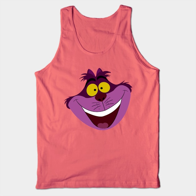 Cheshire Cat Tank Top by LuisP96